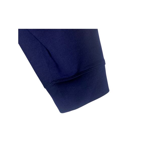 Relativity Top Women's open Shoulder Long Sleeve Blue 3X Roses - Picture 4 of 6